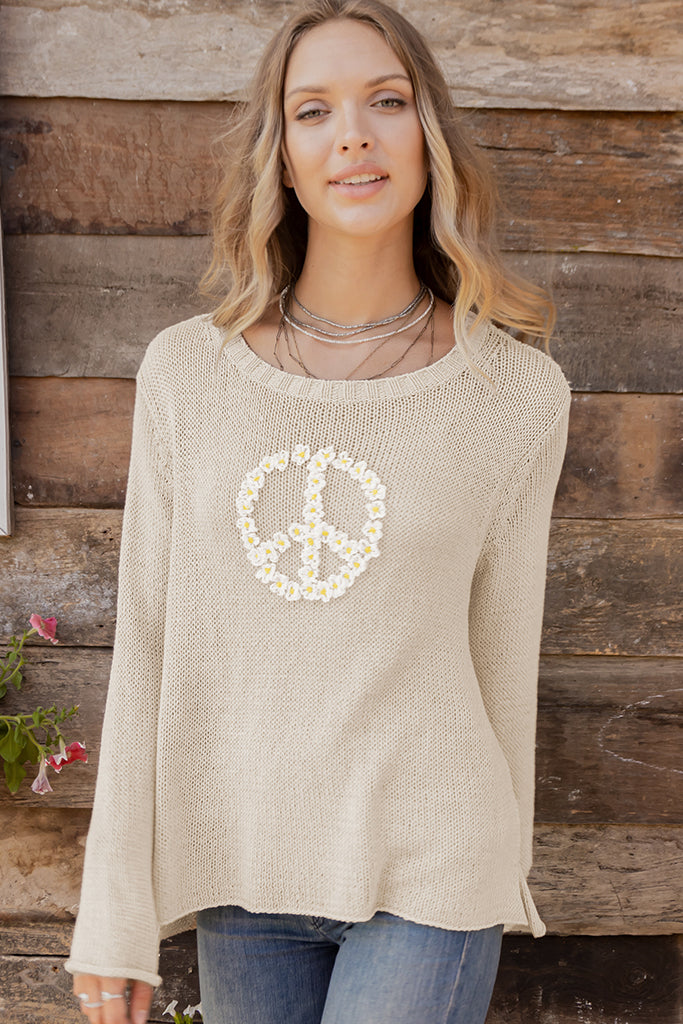 DAISY PEACE CREW COTTON