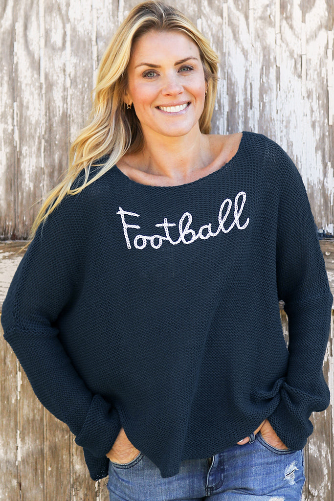 Football Shirt for Women Oversized Game Day Graphic Tees Sunday Funday T-Shirts  Football Season Shirts(Black-A, Small) at  Women's Clothing store